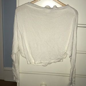 Free People Cold Shoulder Sweater